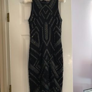 Parker Rodan Black Studded Dress
